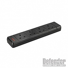 Defender Socket 4-Way 13A