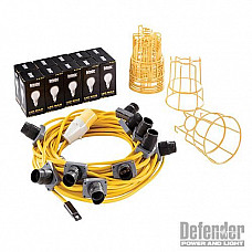 Defender 100W LED ES Festoon Kit 22m