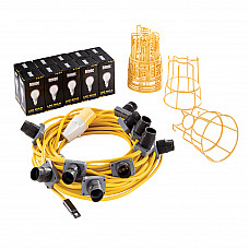 Defender 22m LED ES Festoon Kit 100W