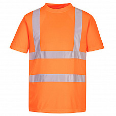 EC12 Orange Eco Hi-Vis T-Shirt S/S (6 Pack)