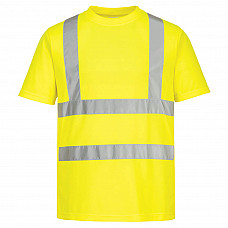 EC12 Yellow Eco Hi-Vis T-Shirt S/S (6 Pack)