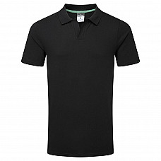 EC210 Black Organic Cotton Recyclable Polo Shirt