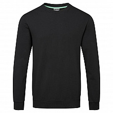 EC300 Black Organic Cotton Recyclable Sweatshirt