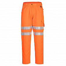 EC40 Orange Eco Hi-Vis Work Trousers