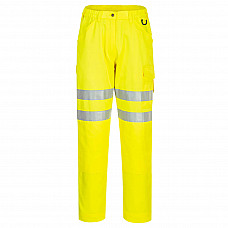 EC40 Yellow Eco Hi-Vis Work Trousers