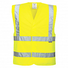 EC76 Yellow Eco Hi-Vis Vest (10 Pack)