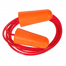 EP08 Orange Corded PU Foam Ear Plugs (200 pairs)