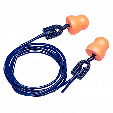 EP12 Orange Easy Fit PU Ear Plugs Corded (200 Pairs)