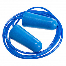 EP30 Blue Detectable Corded PU Ear Plugs (200 pairs)