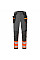 EV442 Orange/Metal Grey EV4 Hi-Vis Stretch Detachable Holster Class 1 Trousers