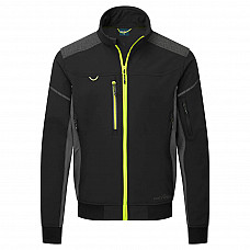 EV464 Black EV4 Softshell  Bomber Jacket (3L)