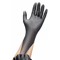 Extra Strong 5.0 Mil Black Powder & Latex Free Disposable Gloves