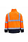 F301 Orange/Navy Hi-Vis Contrast Fleece