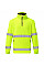 F302 Yellow Hi-Vis 1/2 Zip Fleece