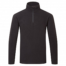 F409 Black Eco Pullover Fleece