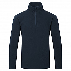 F409 Navy Eco Pullover Fleece