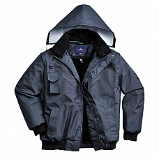 F465 Navy 4-in-1 Bomber Jacket