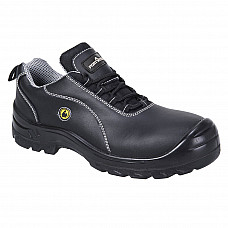 FC02 Black Portwest Compositelite ESD Leather Safety Shoe S1