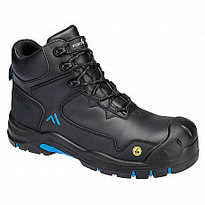 FC18 Black/Blue Apex Composite Mid Boot S3S ESD HRO SR SC FO