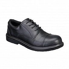 FD18 Black Steel Action Leather Executive Shoe S3 SR FO