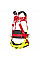 FP18 Red Portwest 3 Point Comfort Plus Harness