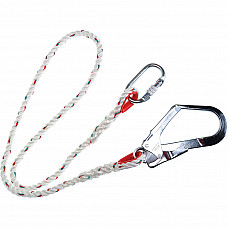 FP21 White Single 1.5m Restraint Lanyard