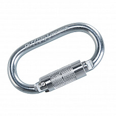 FP33 Silver Twist Lock Carabiner