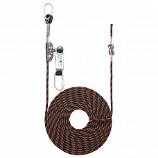 FP90 Black/Orange 10m Rope Guided Fall Arrest