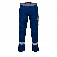 FR06 Royal Blue Bizflame Industry Two Tone Trousers