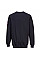 FR12 Navy Flame Resistant Anti-Static Long Sleeve Sweatshirt