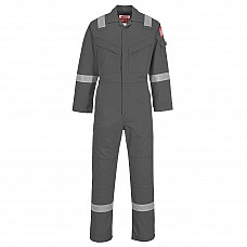 FR21 Grey Flame Resistant Super Light Weight Anti-Static Coverall 210g