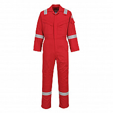 FR21 Red Tall Flame Resistant Super Light Weight Anti-Static Coverall 210g