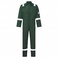 FR28 Green Flame Resistant Light Weight Anti-Static Coverall 280g