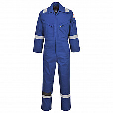 FR28 Royal Blue Flame Resistant Light Weight Anti-Static Coverall 280g