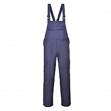 FR37 Navy Bizflame Work Bib and Brace