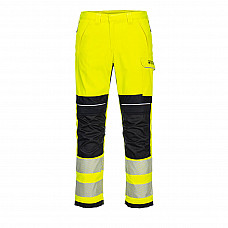 FR406 Yellow/Black PW3 FR Hi-Vis Work Trousers