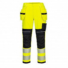 FR407 Yellow/Black PW3 FR Hi-Vis Holster Trousers