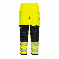 FR409 Yellow/Black PW3 FR Hi-Vis Women's Work Trousers