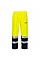 FR410 Yellow/Navy Bizflame Rain+ Hi-Vis Light Arc Trousers