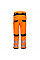 FR414 Orange/Black PW3 FR HVO Work Trousers