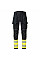 FR416 Yellow/Black PW3 FR Hi Vis Class 1 Holster Trousers