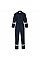 FR501 Navy Bizflame Work Stretch Panelled Coverall