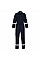 FR502 Navy Bizflame Work Lightweight Stretch Panelled Coverall