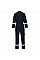 FR502 Navy Bizflame Work Lightweight Stretch Panelled Coverall