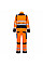 FR509 Orange/Black PW3 FR HVO Coverall