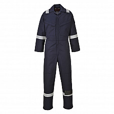 FR50 Navy Flame Resistant Anti-Static Coverall 350g