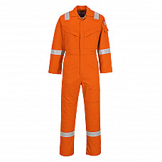 FR50 Orange Flame Resistant Anti-Static Coverall 350g