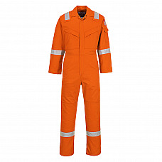 FR50 Orange Tall Flame Resistant Anti-Static Coverall 350g