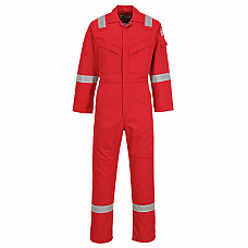 FR50 Red Flame Resistant Anti-Static Coverall 350g