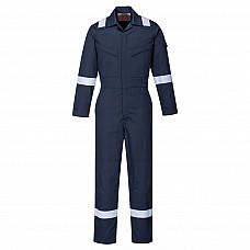 FR51 Navy Bizflame Work Women's Coverall 350g